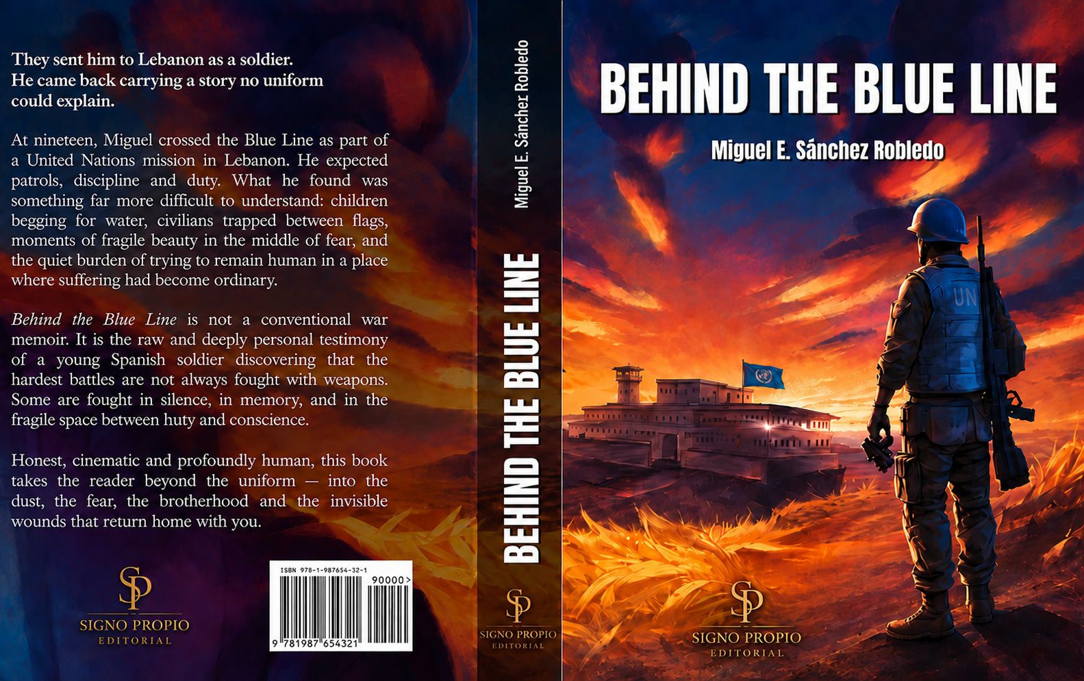 Portada de Behind the Blue Line